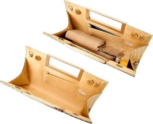 المرأة مخلب المحفظة الأزياء بو الجلود حقيبة يد / حقيبة الكتف المرأة eveing ​​حقيبة هدية عيد الميلاد. in Kuwait