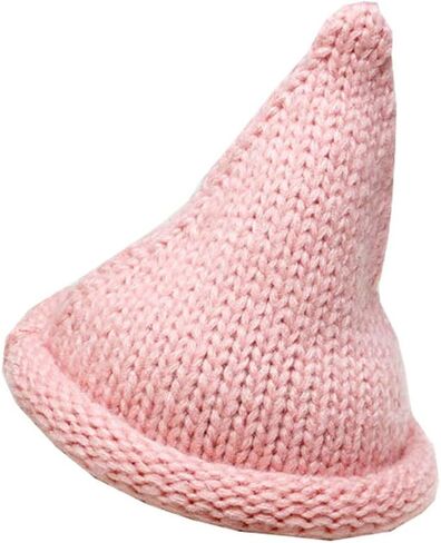 قبعات شتوية نسائية محبوكة مدببة قبعات ساحرة دافئة ناعمة in Kuwait