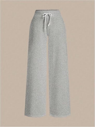 Verdusa Women's Straight Leg Sweatpants Athletic Casual Long Pants with Pockets in Saudi Arabia