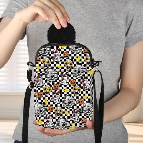 G2TUP Horror Movie Crossbody Bag Horror Killer Gifts Art Was Here Gifts Horror Movie Shoulder Bag in Saudi Arabia