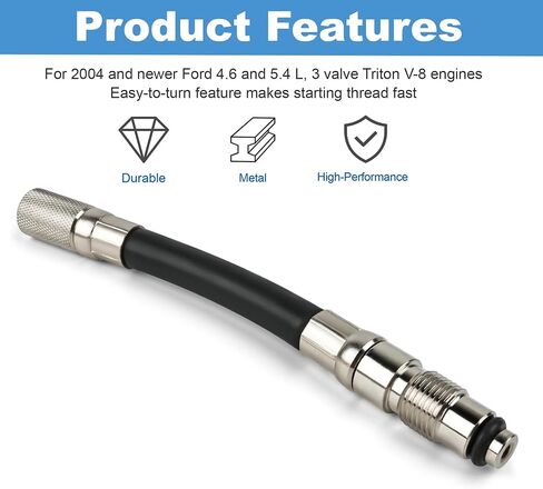14mm Compression Tester Adapter for Ford Triton with 4.6 and 5.4 L, 3 Valve Triton V-8 Engines 2004 and Newer in Saudi Arabia