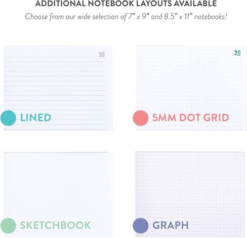 Erin Condren 7" X 9" Spiral Bound Productivity Notebook - Hello Kitty Meadows, 160 Lined Page & To Do List Organizer Notebook, 80Lb Thick Mohawk Paper, Stickers Included in Saudi Arabia