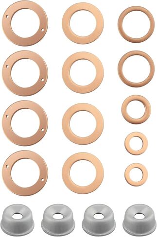 19077-53650 Injector Washer Heat Shield Fit for Fit for 4 Cylinder Kubota Engines V1205 V1305 V1505 V1903 V2003E V2203ME V2403ME Replace 15841-53622 in Kuwait