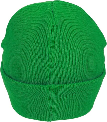 Bioworld Super Mario Luigi Logo Embroidery Standard Cuff Acrylic Knit Beanie Cuff Beanie in Saudi Arabia
