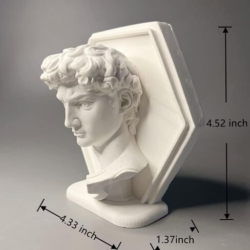 تماثيل تمثال موسى من EASCHEER، تماثيل يونانية مايكل أنجلو مقاس 4.33 بوصة، ديكور منزلي، الأساطير اليونانية in Kuwait