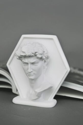 تماثيل تمثال موسى من EASCHEER، تماثيل يونانية مايكل أنجلو مقاس 4.33 بوصة، ديكور منزلي، الأساطير اليونانية in Kuwait