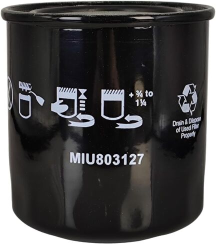 Fuel Filter MIU803127 Compatible with John Deere Mower 1570 1575 1580 1585 1600 3032 4044 7400A 7500A 7700A 8000A 8700A 8800A 9009A 1600 Turbo Series III 8900A Z997R SN 25216 in Saudi Arabia