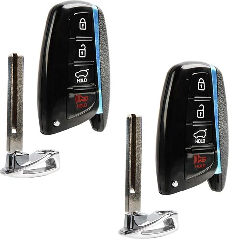USARemote دخول بدون مفتاح عن بعد مفتاح فوب الذكية لـ 2013 2014 2015 2016 Hyundai Santa Fe (SY5MDFNA433، 95440-B8100) in Kuwait