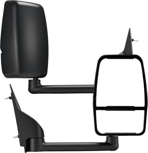 Driver Towing Mirror Compatible with 2003-2017 Chevy Express Savana 1500 2500 3500#GM1320426 in Kuwait