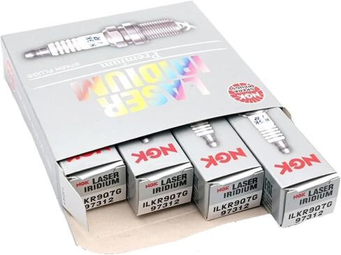 NGK Iridium Platinum Spark Plug ILKR9Q7G 97312 Compatible With Kia K3，Compatible with Smart Run，Compatible with Hyundai Elantra(4PCS) in Kuwait