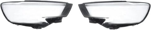 Left/Right Car Headlight Lens Glass Lampcover Cover Lampshade Shell Compatible for A3 2017 2018 2019 2020 Headlight Cover Shell(Only Left Side) in Saudi Arabia