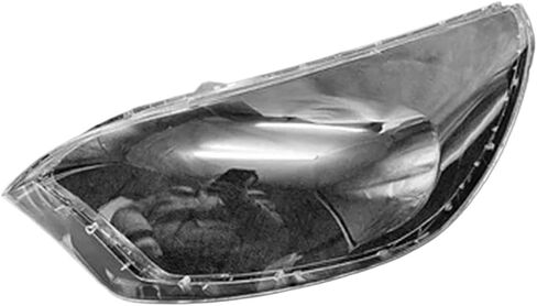Car Headlight Shell Compatible For Kia Rio Hatchback 2012-2015 Lamp Shade Transparent Cover Headlight Headlamp Lens Cover Head Light Case(Right) in Saudi Arabia