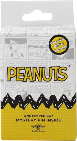 Buckle-Down Peanuts Mystery Enamel Pin Blind Box Series, Charlie Brown, Lucy, Marcie, Peppermint Patty, Snoopy or Woodstock in Saudi Arabia