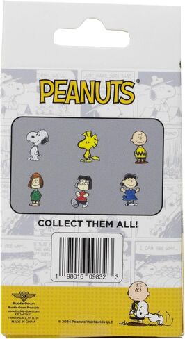 Buckle-Down Peanuts Mystery Enamel Pin Blind Box Series, Charlie Brown, Lucy, Marcie, Peppermint Patty, Snoopy or Woodstock in Saudi Arabia
