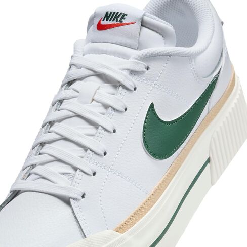 Nike Court Legacy Lift Women's Shoes (DM7590-107, White/Sail/Sesame/Fir) in Saudi Arabia