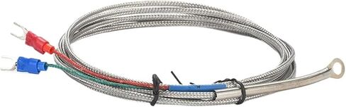 5mm Hole 1m 2m 3m 5m Washer Gasket Type Probe K J Temperature Thermo Sensor Cable for Industrial Temperature Controller(K Type 4m) in Saudi Arabia