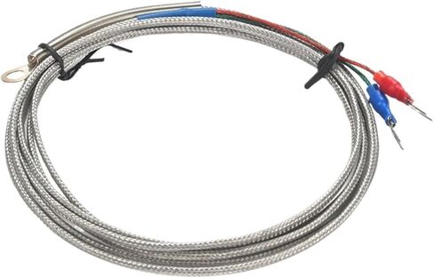 5mm Hole 1m 2m 3m 5m Washer Gasket Type Probe K J Temperature Thermo Sensor Cable for Industrial Temperature Controller(K Type 4m) in Saudi Arabia