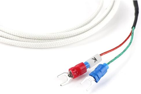 WRNT-03 M12 1Meter K J Type with 1m Wire Cable 50mm 100mm 150mm 200 Probe Thermocouple Temperature Sensor for Temp Controller(K M12 1M 100mm) in Saudi Arabia