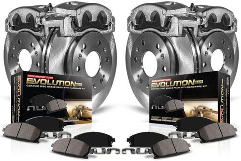 Power Stop KCOE6268 Autospecialty OE Replacement Brake Kit with Calipers For 2012-2017 Ford F-150 6 Lug [Application Specific] | 2012-2018 F-150 Raptor in Saudi Arabia