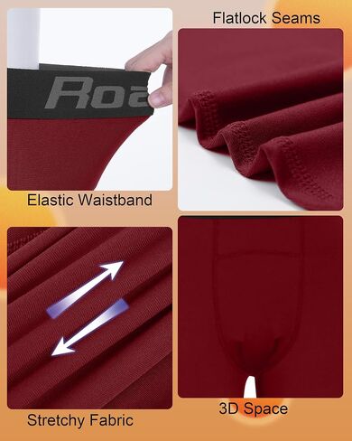 Roadbox Youth Boys' Thermal Compression Pants, Fleece Lind Base Layer Sports Leggings, Athletic Tights for Cold Weather in Saudi Arabia
