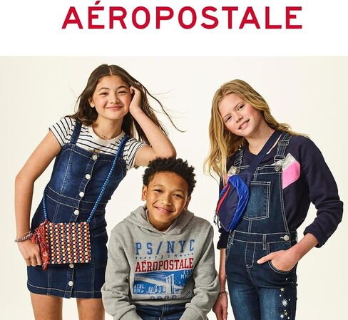 AEROPOSTALE Boys 2 Piece Outfit - Pullover Hoodie and Athletic Pants, Youth Jogger Sweatpants and Sweatshirt, Sizes 4-12 in Saudi Arabia