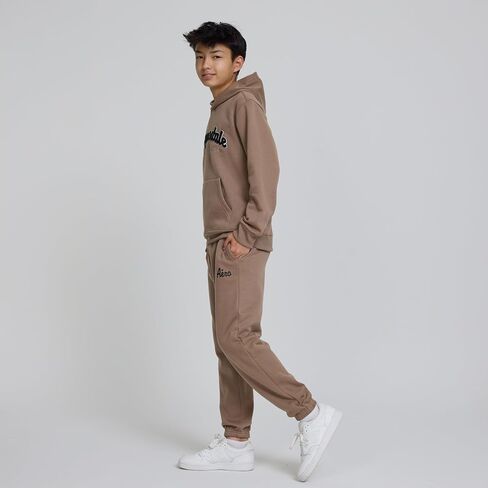 AEROPOSTALE Boys 2 Piece Outfit - Pullover Hoodie and Athletic Pants, Youth Jogger Sweatpants and Sweatshirt, Sizes 4-12 in Saudi Arabia