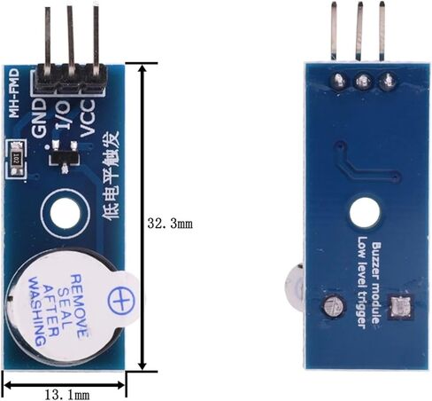 Active/Passive Buzzer Module DIY Kit Active Buzzer Low Level modules(5pc Passive Buzzer) in Saudi Arabia