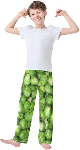 سروال بيجامة طويل للنوم من قيعان البيجامة مع جيوب in Kuwait