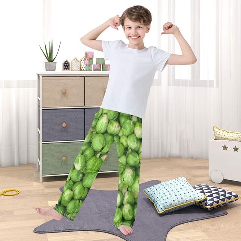 سروال بيجامة طويل للنوم من قيعان البيجامة مع جيوب in Kuwait