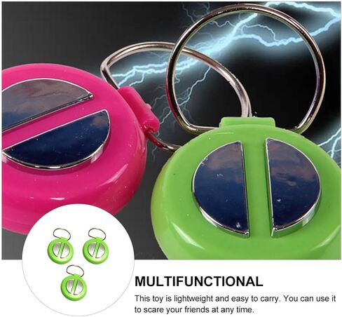 3 قطع صدمة كهربائية مصافحة Soacebuddy Buzzer ألعاب إبداعية من البلاستيك صديق صادم in Saudi Arabia