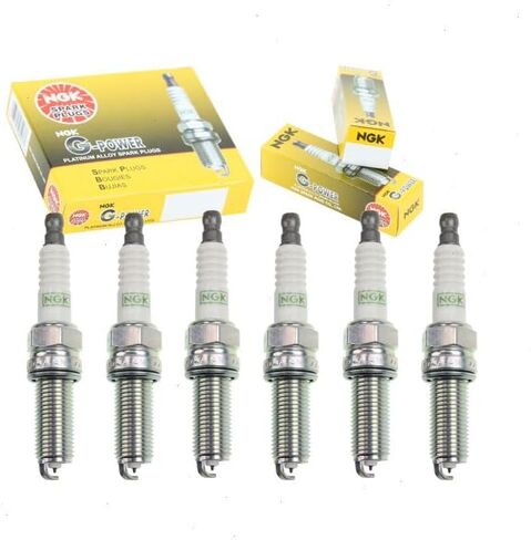6 pc NGK G-Power Spark Plugs compatible with Acura RDX 3.5L V6 2013-2018 in Saudi Arabia