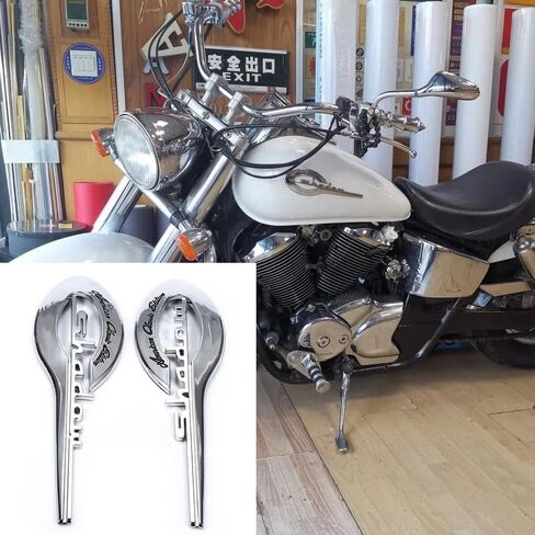 Generic شارات شعار خزان الدراجات النارية، عبوتان، 9.44 × 2.7 بوصة، لموديلات Honda Shadow VT VTX in Kuwait