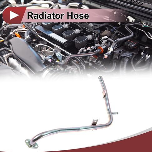 1 Pc Radiator Hose for Hyundai Accent 1.6L L4 2012-2019 Engine Coolant Water Heater Hose Pipe No.254572B000 Silver Tone Metal in Saudi Arabia