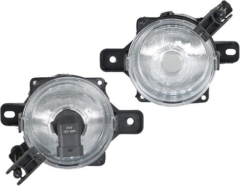 1 Pair Front Fog Lights Replacement for SRX 2010-2016 Left and Right Side with Bezel Switch Fog Light Lamps in Saudi Arabia