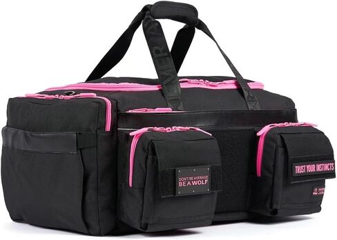 WOLFpak 40L Ultimate Duffle Bag (Black Lightning Knockout Pink) in Saudi Arabia
