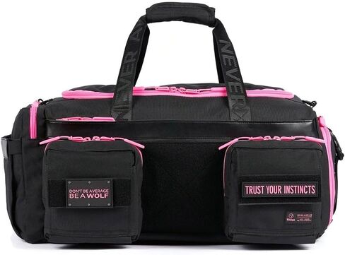 WOLFpak 40L Ultimate Duffle Bag (Black Lightning Knockout Pink) in Saudi Arabia