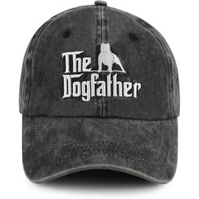 قبعات Rodfather Pugfather Dogfather Grilfather للرجال، قبعة بيسبول مطرزة قابلة للتعديل in Kuwait