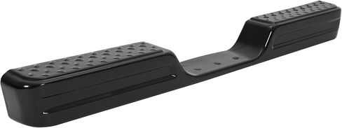 KUAFU Rear Step Bumper Compatible with 1984-1988 Toyota Pickup W/1-Piece Step Type Bumper, Replacement for 002283586013 TO1102106 Steel Chrome Silvery in Saudi Arabia