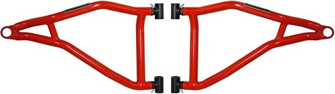 SuperATV Arched Lower A Arms for 2016-2021 Polaris RZR XP Turbo/XP 4 Turbo - LOWER Arm - Red in Saudi Arabia