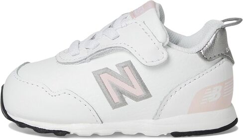 New Balance Kids 515 V1 New-b Hook & Loop Sneaker, Black/True Red, 7.5 X-Wide US Unisex Toddler in Saudi Arabia