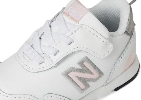 New Balance Kids 515 V1 New-b Hook & Loop Sneaker, Black/True Red, 7.5 X-Wide US Unisex Toddler in Saudi Arabia