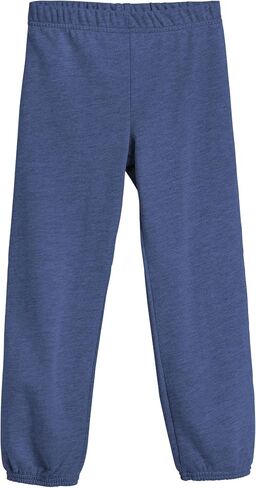 City Threads Boys' and Girls' Fleece Jogger Sweatpants Elastic Ankle Made in USA in Kuwait