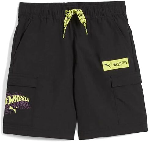 PUMA Boys' Hot Wheels Nylon Cargo Shorts in Saudi Arabia