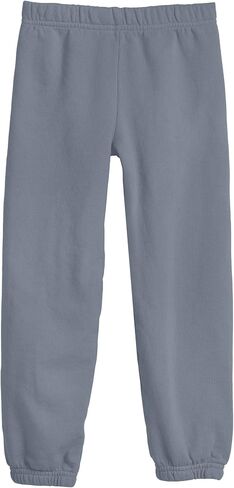 City Threads Boys' and Girls' Fleece Jogger Sweatpants Elastic Ankle Made in USA in Kuwait