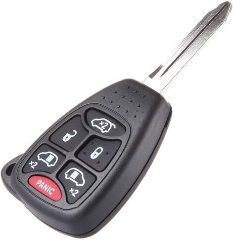SCITOO Key Fob دخول بدون مفتاح 2004-2007 لكرايسلر للمدينة والبلد 3.3L، 2004-2007 لكرايسلر للمدينة والبلد 3.8L، 2004-2007 لدودج للقافلة 2.4L M3N5WY72XX (2 قطعة) 6 أزرار 315 ميجا هرتز in Saudi Arabia