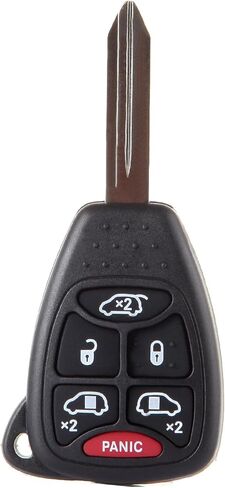 SCITOO Key Fob دخول بدون مفتاح 2004-2007 لكرايسلر للمدينة والبلد 3.3L، 2004-2007 لكرايسلر للمدينة والبلد 3.8L، 2004-2007 لدودج للقافلة 2.4L M3N5WY72XX (2 قطعة) 6 أزرار 315 ميجا هرتز in Saudi Arabia