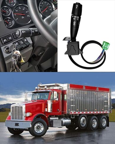 Turn Signal Switch with 8 Wire Fit for Kenworth and Peterbilt Replace P27-1067, P271067, P27-6221,P276221, TRW 480791 in Saudi Arabia
