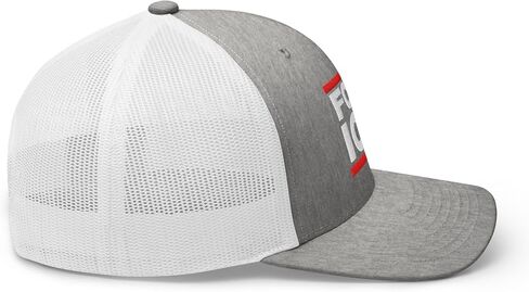 NX FCK ICE Trucker Hat Embroidered Curved Bill Mid Crown - Adjustable Cap in Saudi Arabia