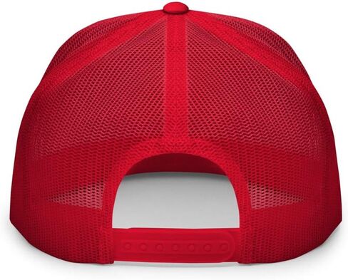 NG Support Blue Collar Flat Bill Trucker Hat High Crown Adjustable Cap in Kuwait