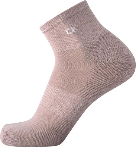 Calvin Klein Mens Quarter Socks - 12 Pack Soft Cushioned Athletic Performance Quarter Cut Ankle Socks for Men in Saudi Arabia